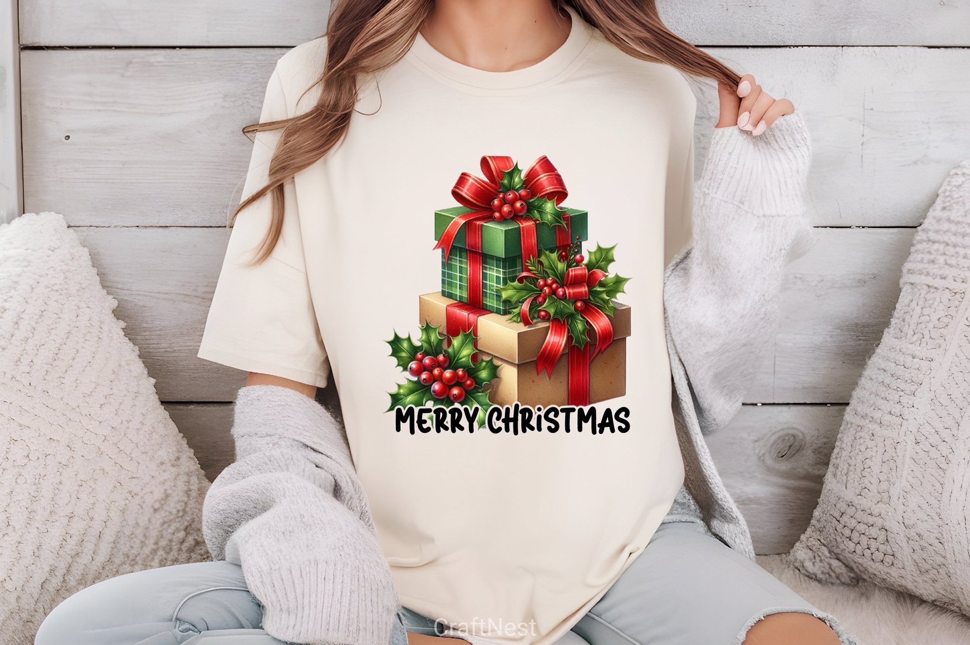 Merry Christmas Clipart Bundle 23 - CraftNest - Digital Crafting and Art