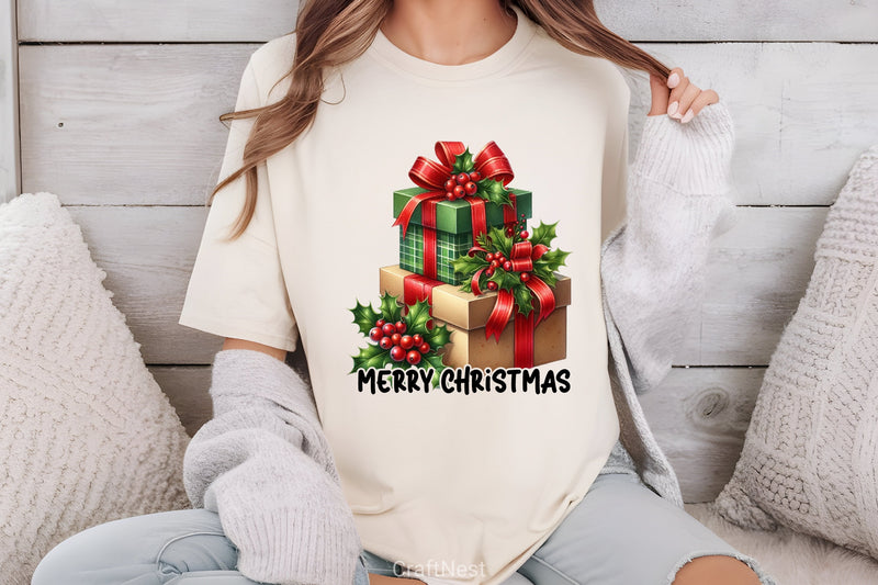 Merry Christmas Clipart Bundle 23 - CraftNest - Digital Crafting and Art