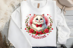 Cat Valentine's Day Clipart Bundle - CraftNest - Digital Crafting and Art