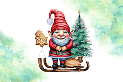 Gnome With Cookies Clipart Bundle - CraftNest - Digital Crafting and Art