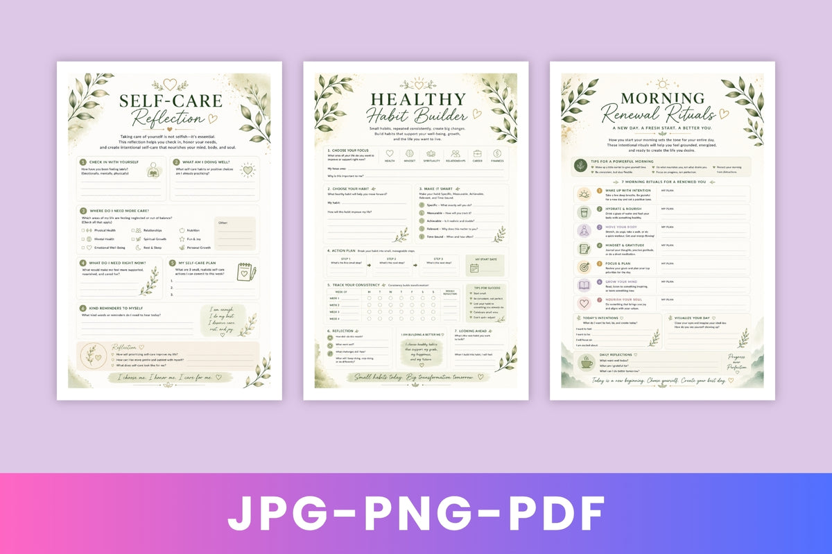 Refresh, Renew, and Grow Workbook