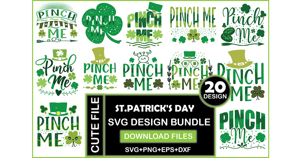 St Patrick's Day SVG Bundle 3 - CraftNest - Digital Crafting and Art