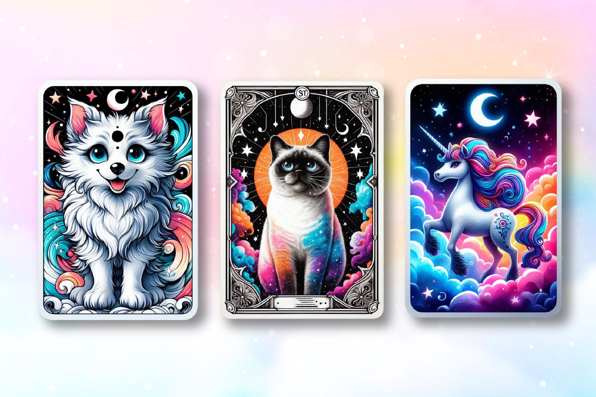 Animal Tarot Cards Clipart Bundle 2 - CraftNest - Digital Crafting and Art