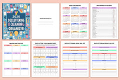 Decluttering and Cleaning Organizer KDP - CraftNest - Digital Crafting and Art
