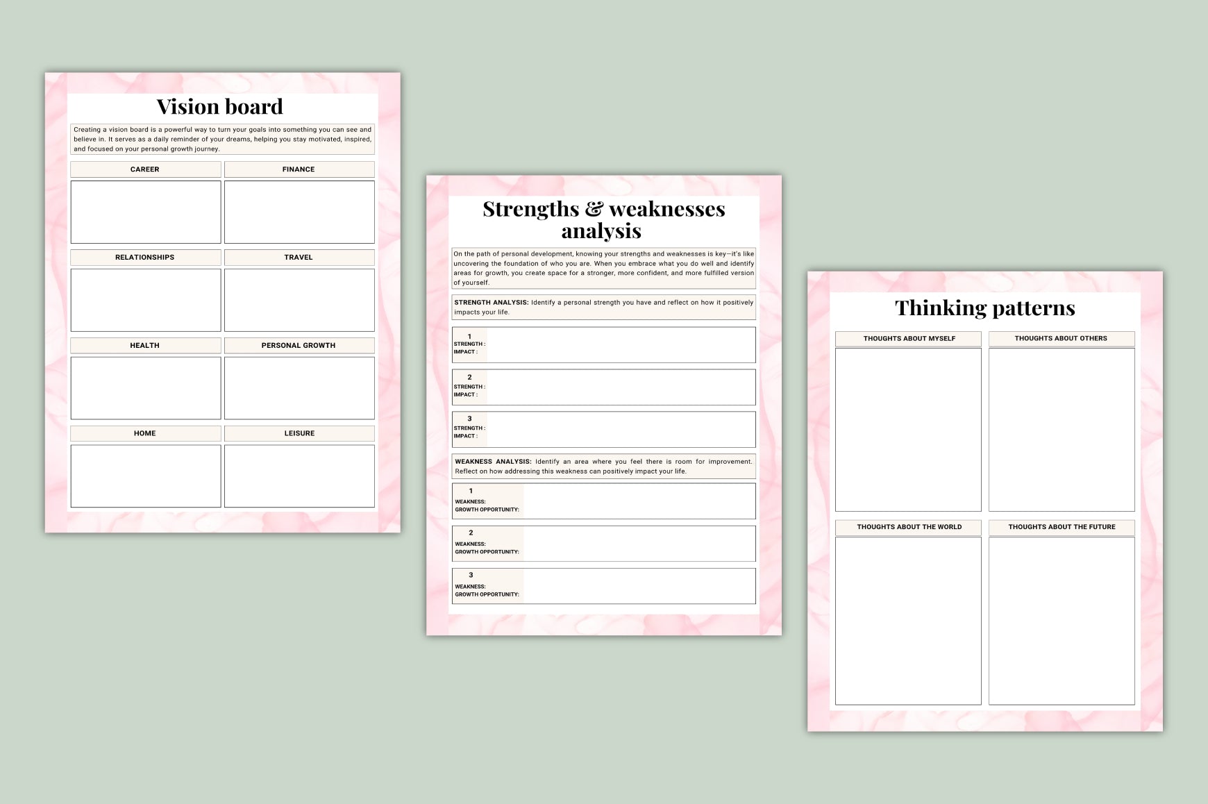 Elevate Life Personal Planner