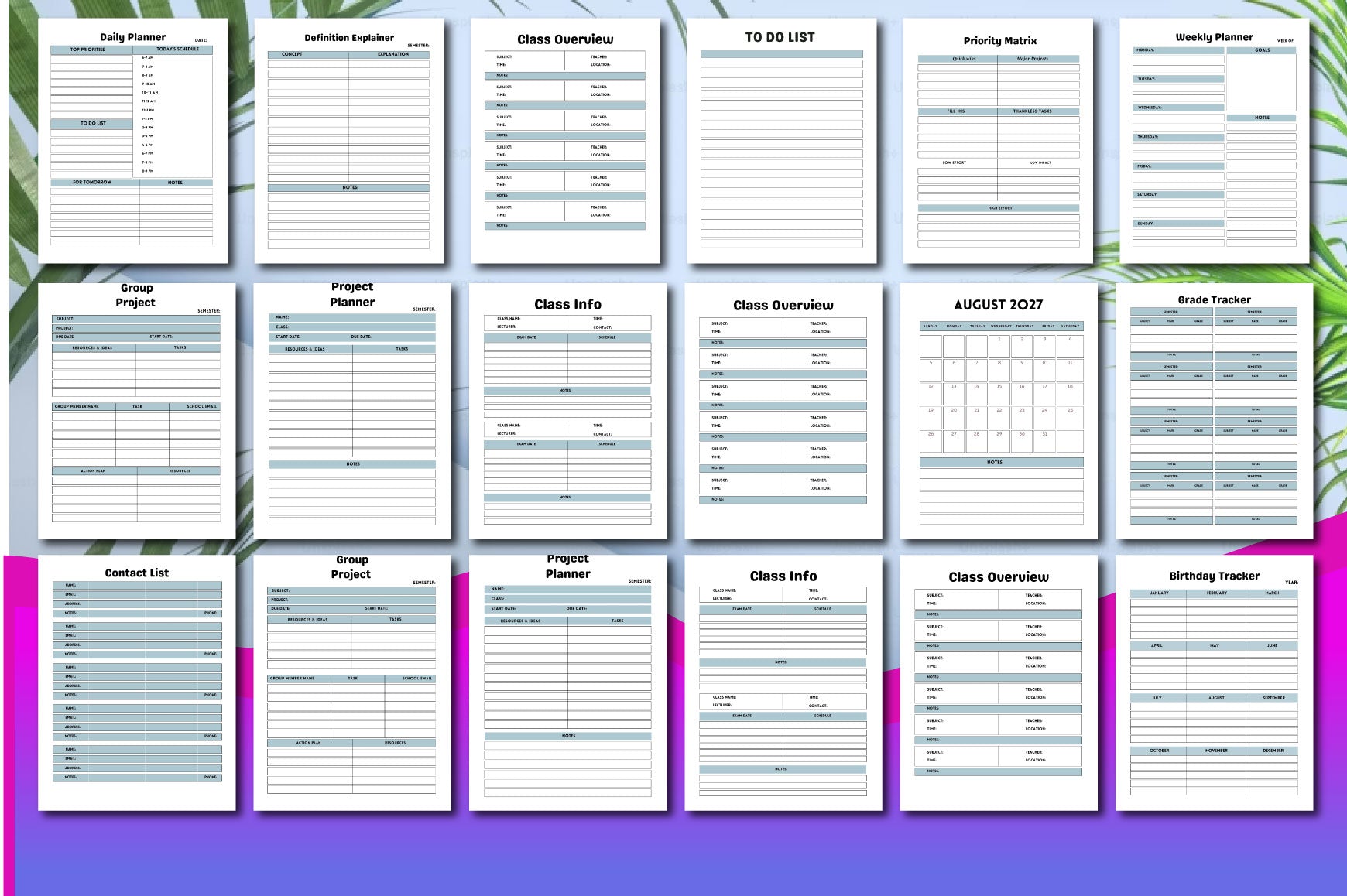 Student Planner