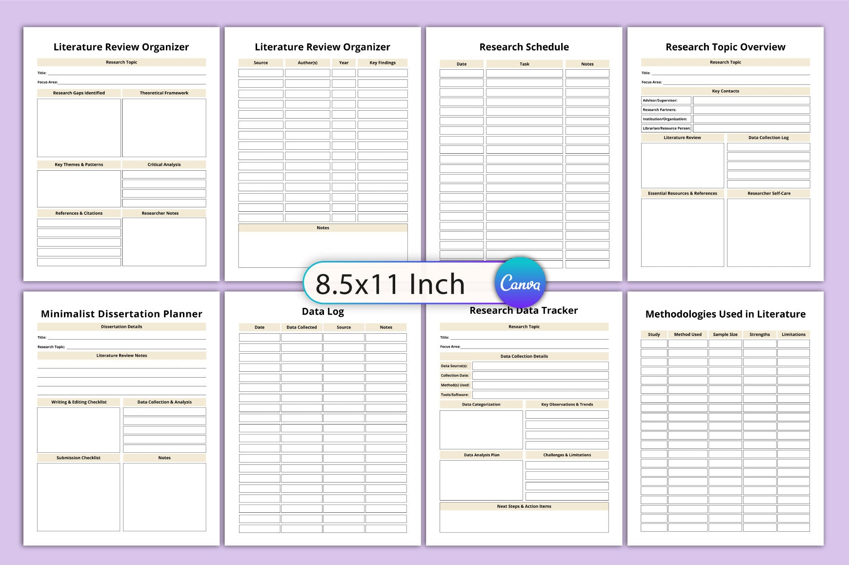 Dissertation Planner Guide