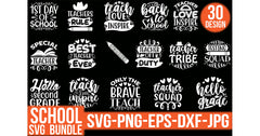 School SVG Bundle 6 - CraftNest - Digital Crafting and Art