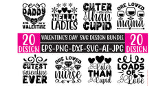 Valentine’s Day SVG Bundle 7 - CraftNest - Digital Crafting and Art