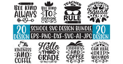 School SVG Bundle 9 - CraftNest - Digital Crafting and Art