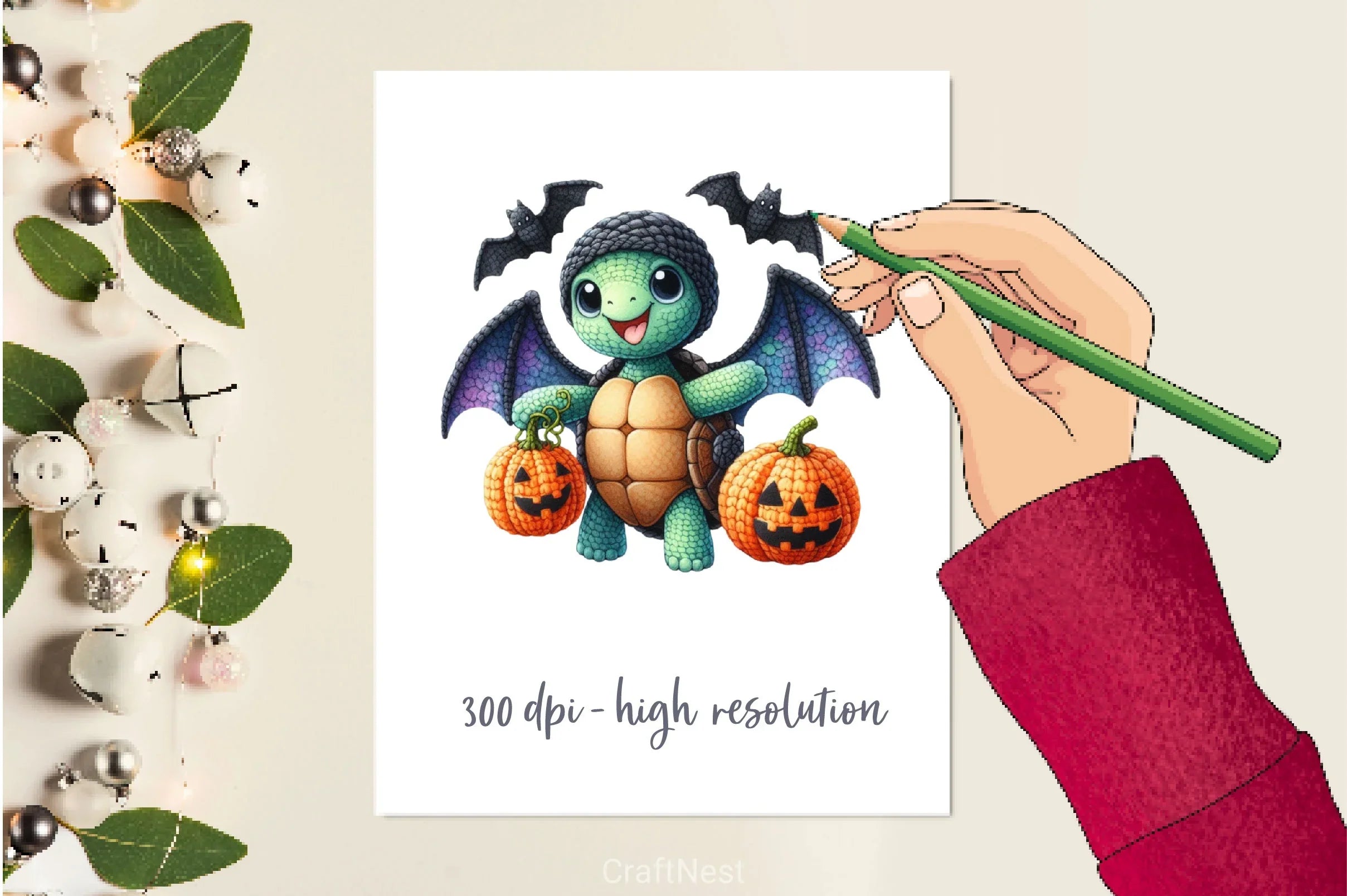 Halloween Cute Animals Clipart Bundle - CraftNest - Digital Crafting and Art