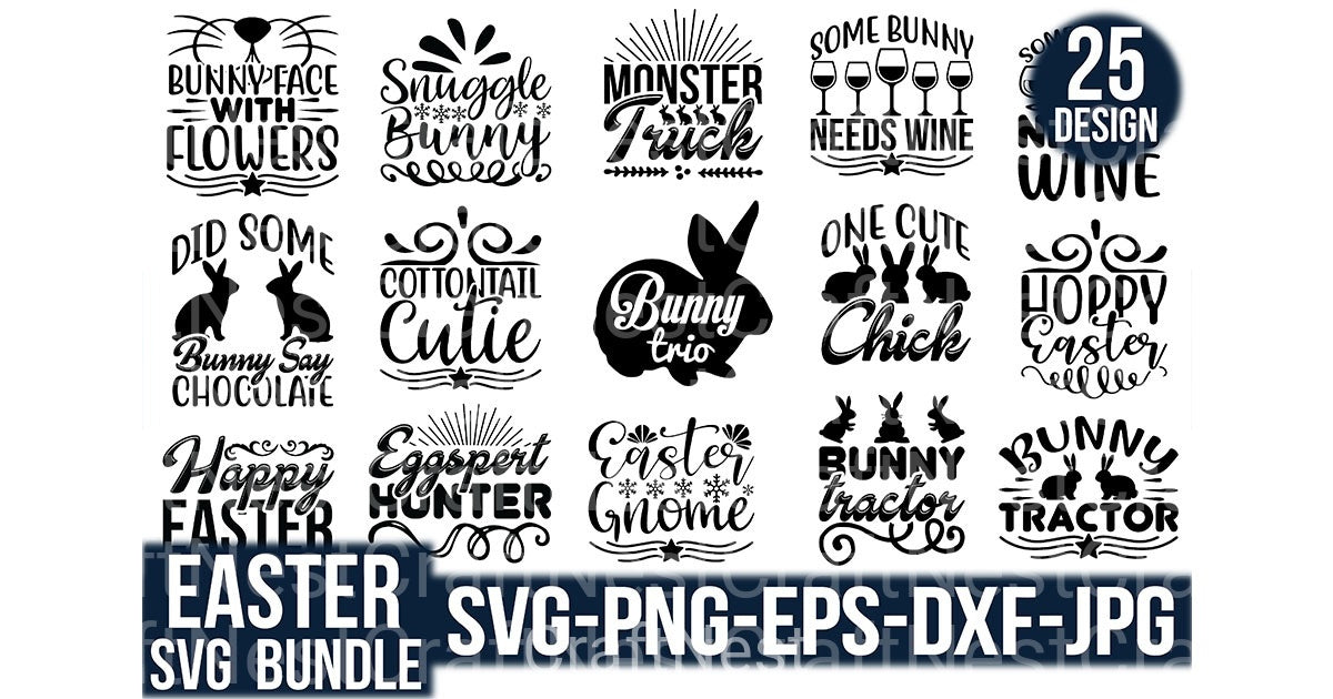 Easter Design Bundle - CraftNest - Digital Crafting and Art