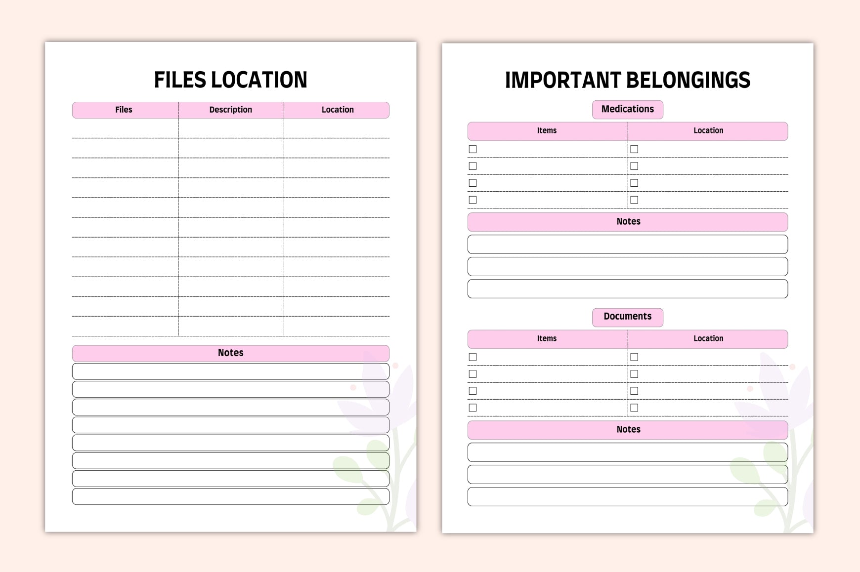 Life Legacy Planner