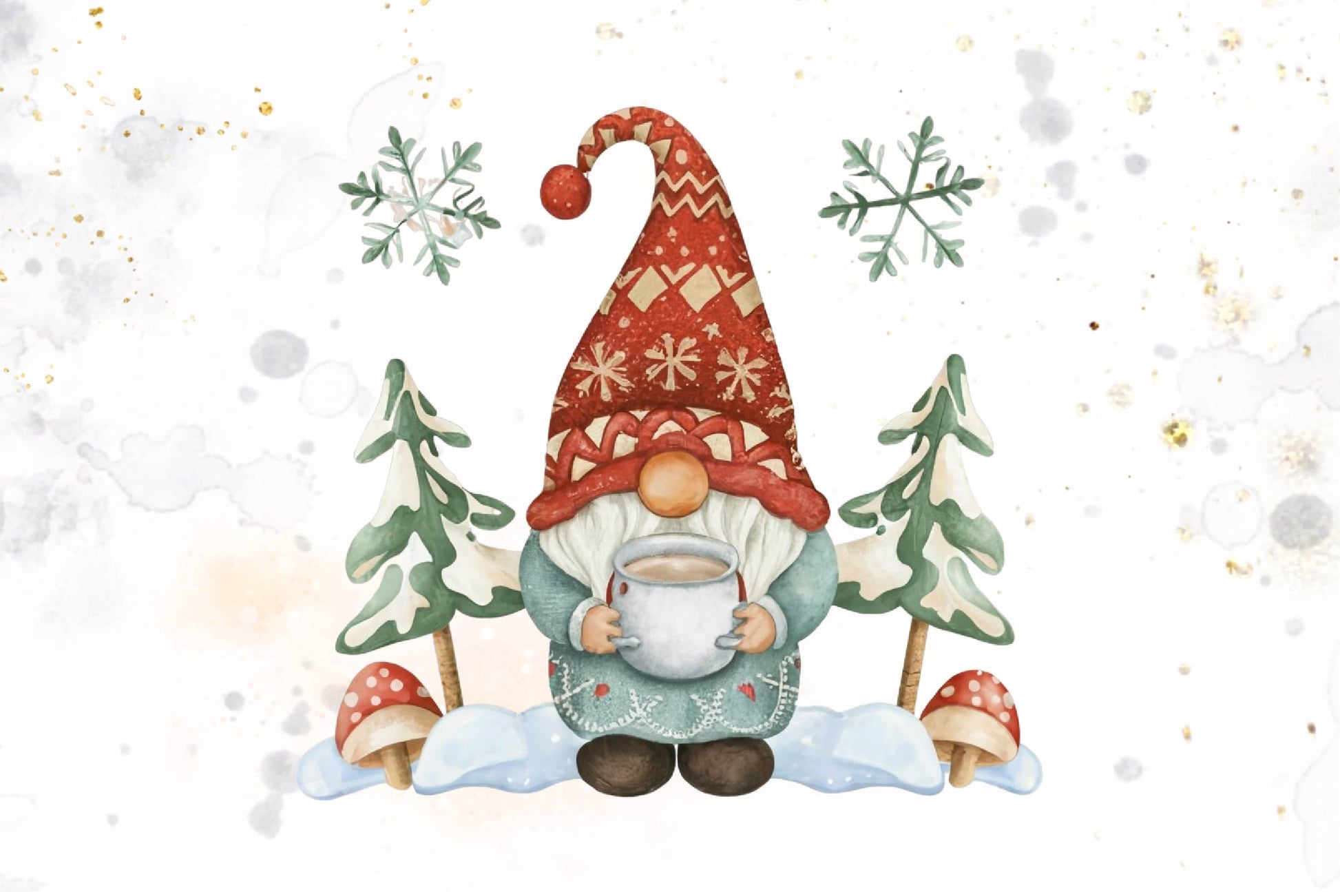 Christmas Gnome Clipart Bundle 3 - CraftNest - Digital Crafting and Art