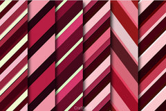 Love Stripes Valentine Clipart Bundle - CraftNest - Digital Crafting and Art