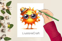 Sun Summer Clipart Bundle 2 - CraftNest - Digital Crafting and Art