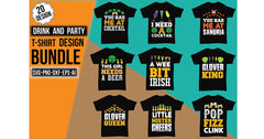 Drink And Party T-Shirt Bundle - CraftNest - Digital Crafting and Art