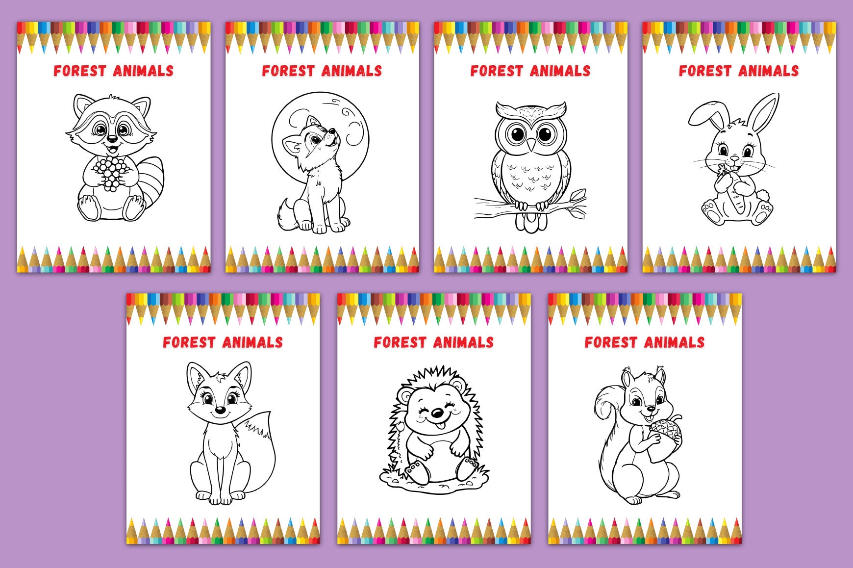 Animal Coloring Book for Kids