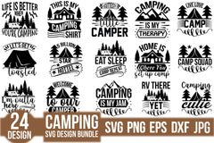 Camping SVG Bundle 11 - CraftNest - Digital Crafting and Art