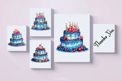 Cakes And Cupcake Clipart Bundle - CraftNest - Digital Crafting and Art