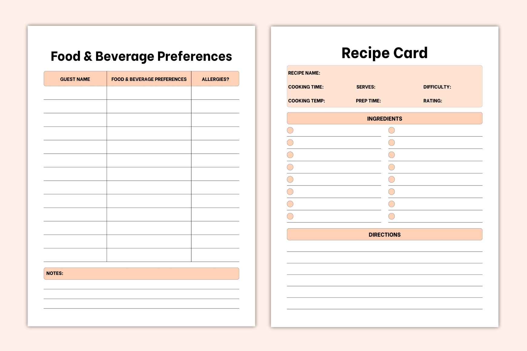 My Diet Food Planner