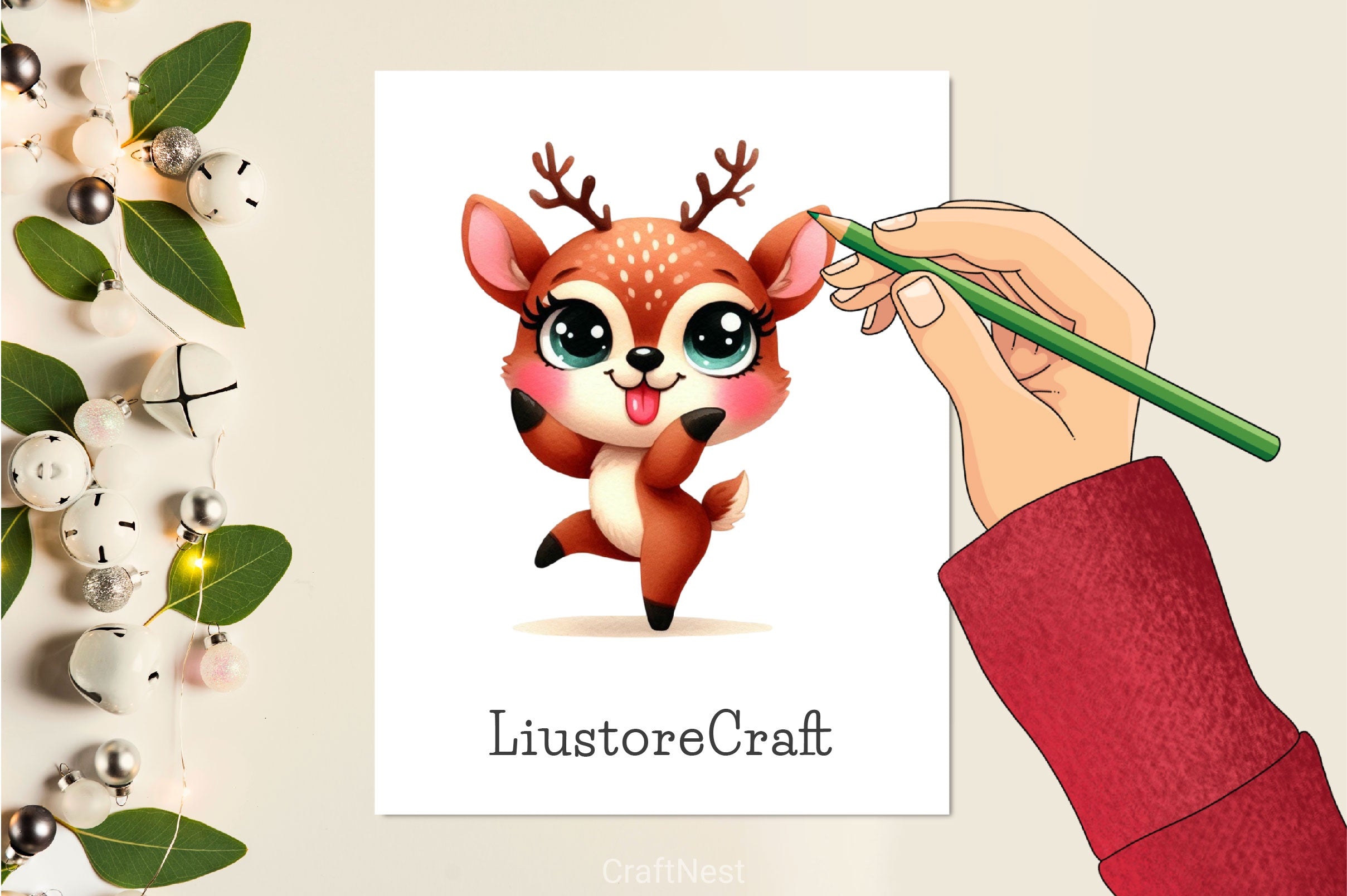 Funny Farm Animals Clipart Bundle 2 - CraftNest - Digital Crafting and Art