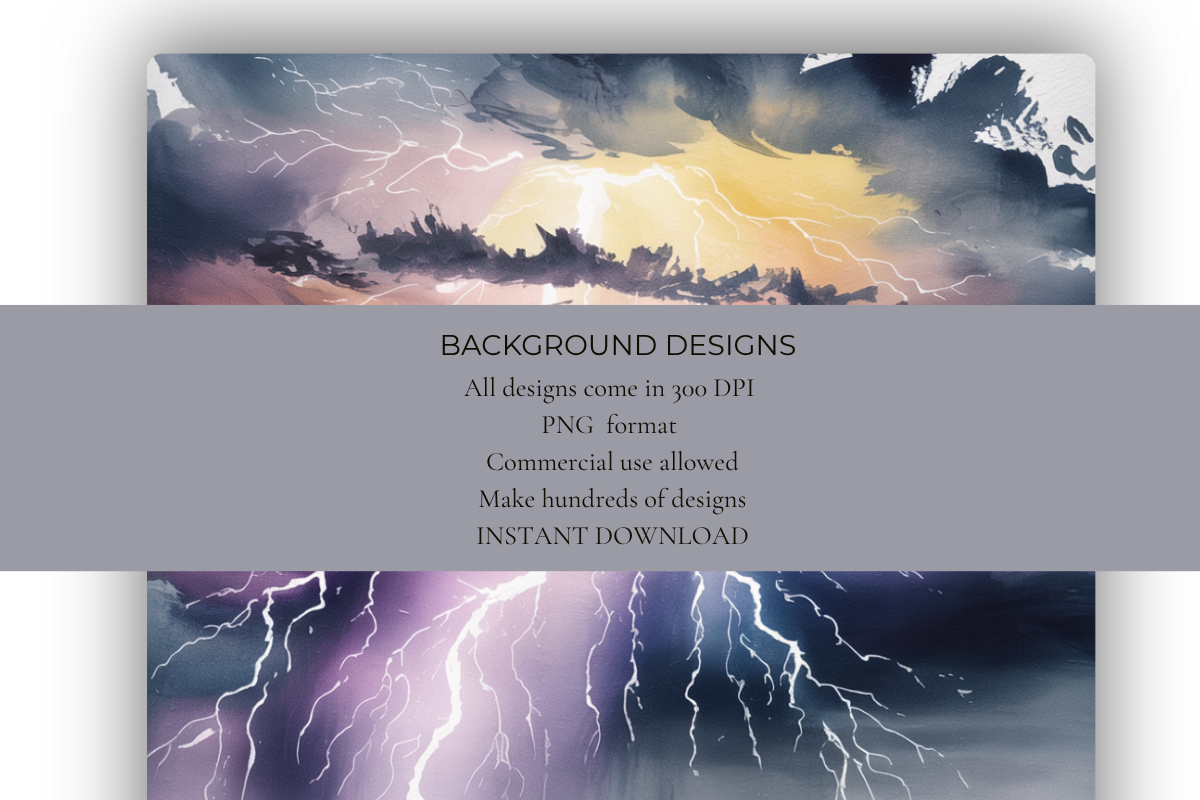 Stormy Skies Background Papers
