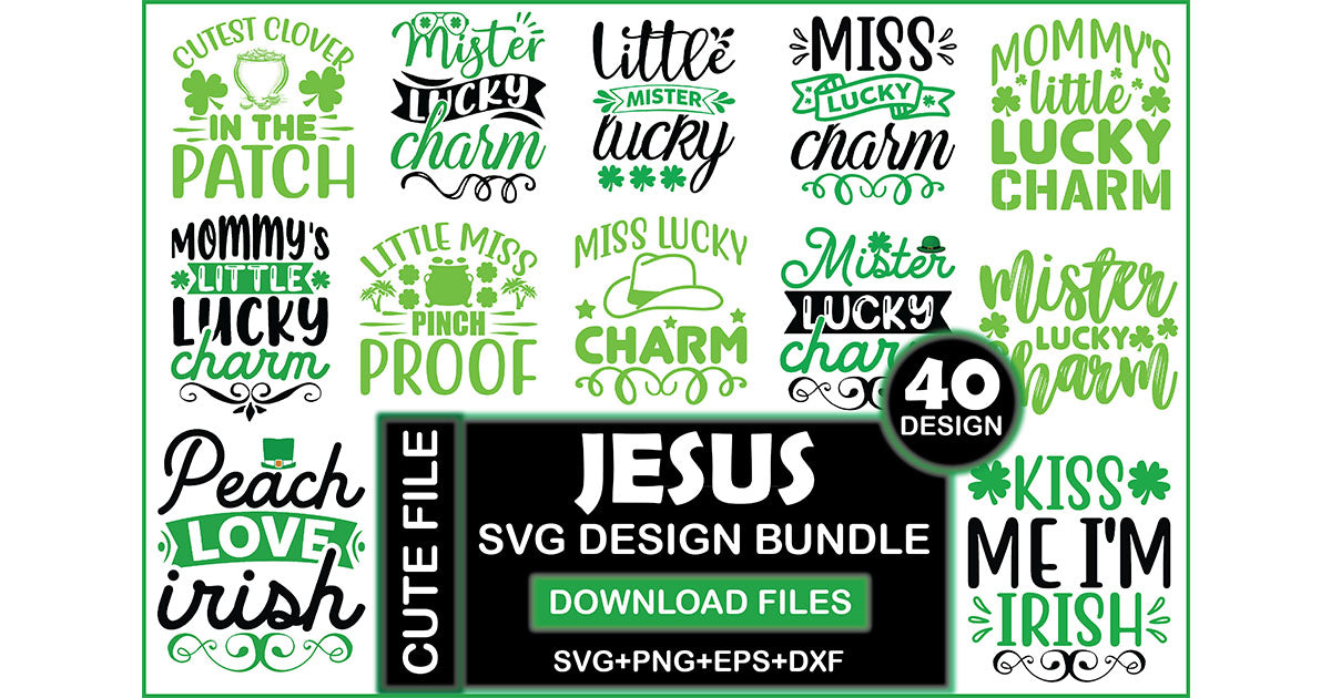 St Patrick's Day SVG Bundle 1 - CraftNest - Digital Crafting and Art