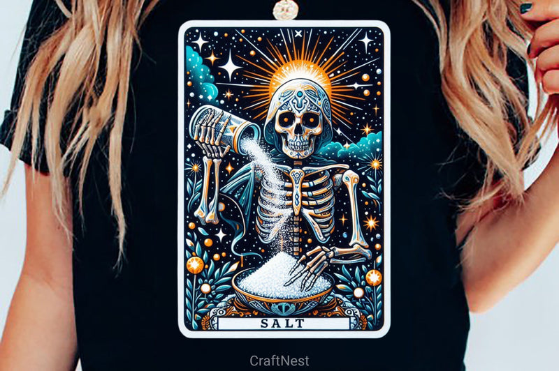 Tarot Card The Salty Bitch Tequila Clipart Bundle 1 - CraftNest - Digital Crafting and Art