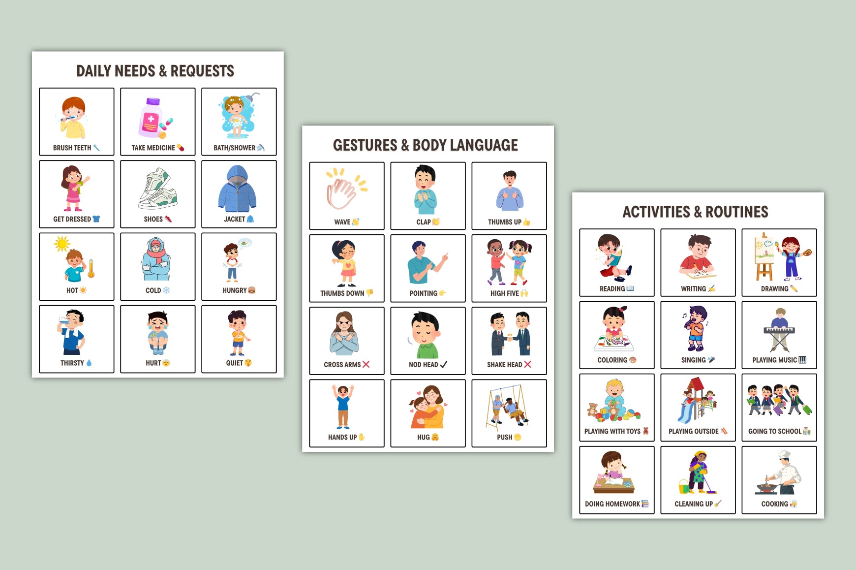 Express Ease Visual Cue Cards