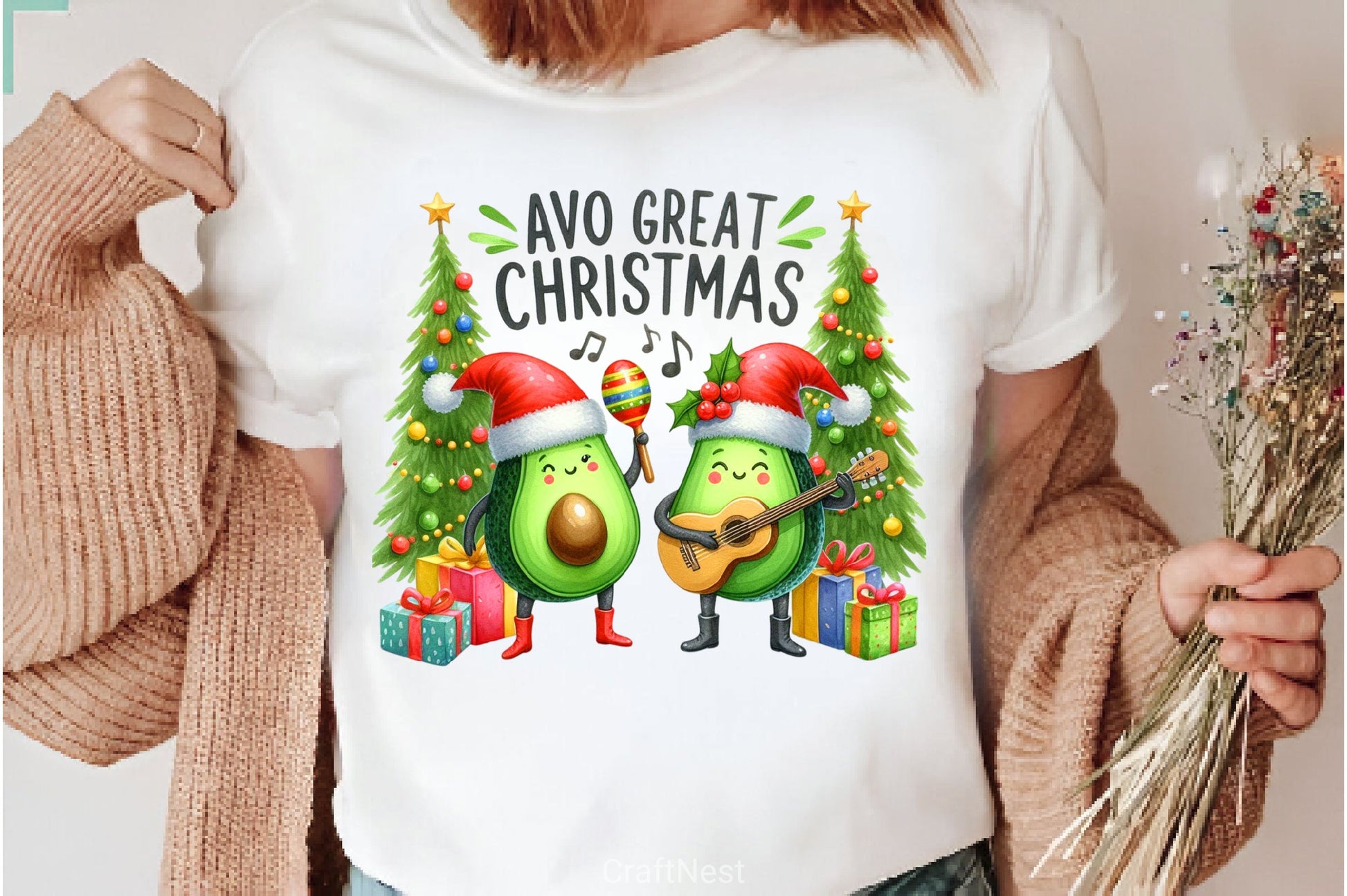 Avo Great Christmas Merry Christmas Clipart Bundle - CraftNest - Digital Crafting and Art