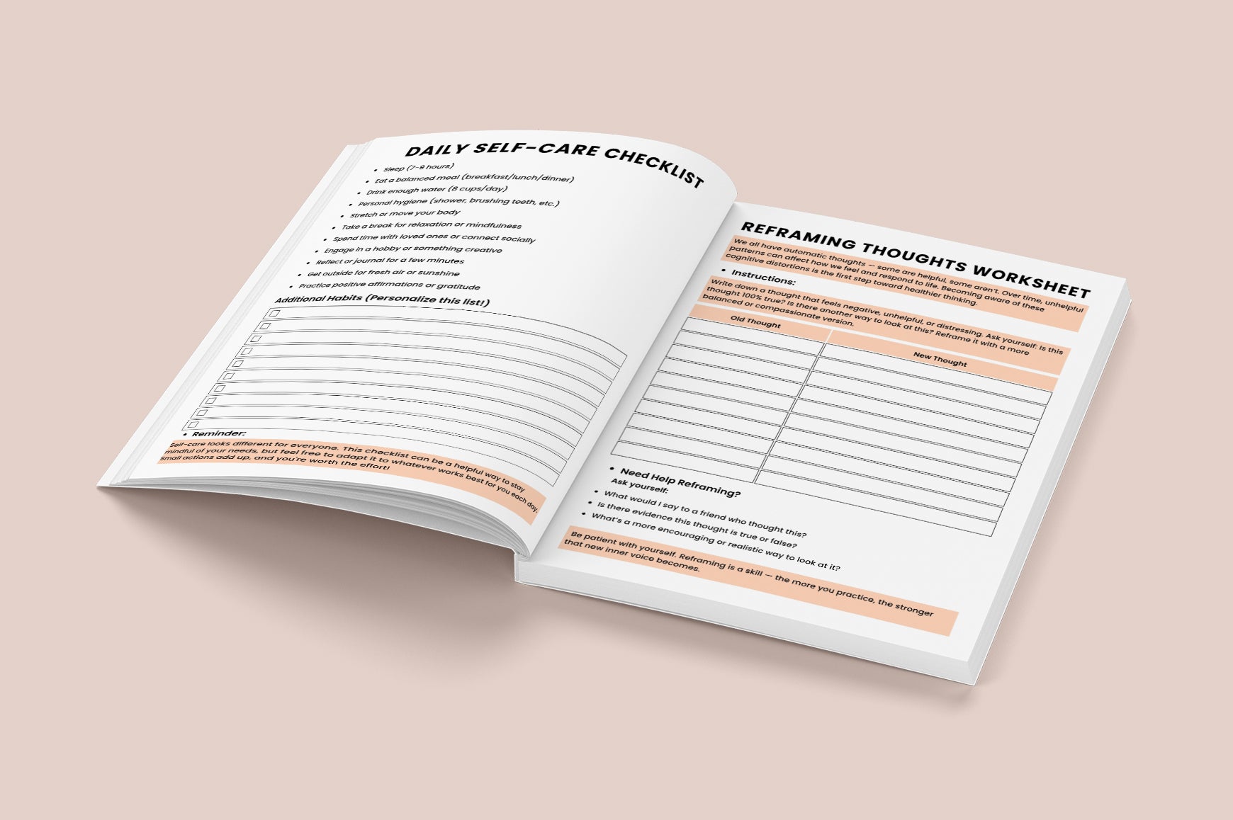 Mental Health Recovery Workbook