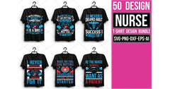 Nurse T-Shirt Bundle - CraftNest - Digital Crafting and Art