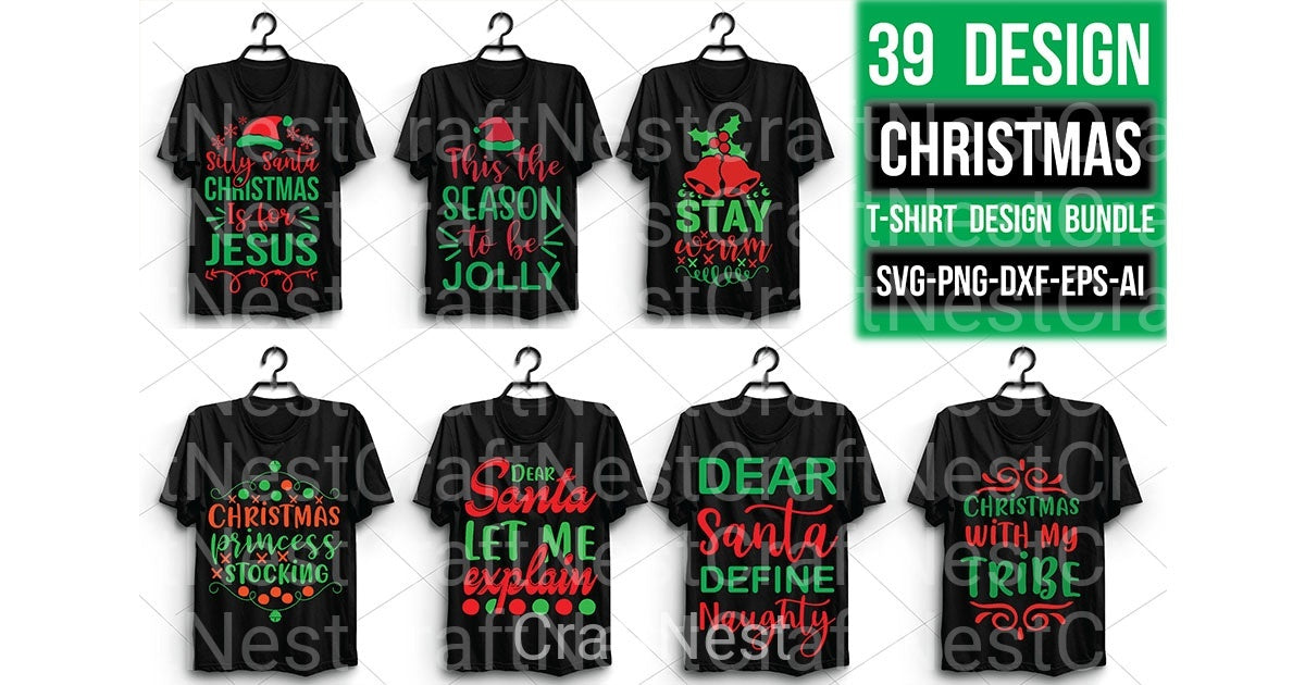 Christmas 3 Design Bundle - CraftNest - Digital Crafting and Art