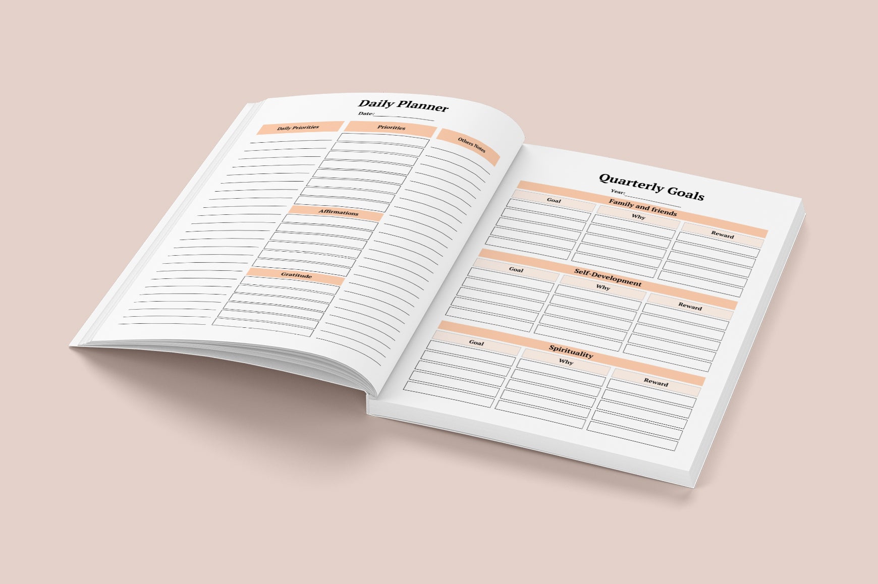 Mindful Self-Care Planner