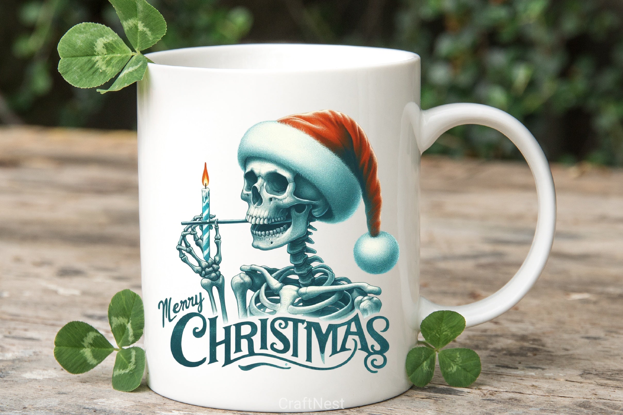 Retro Christmas Skeleton Clipart Bundle 1 - CraftNest - Digital Crafting and Art