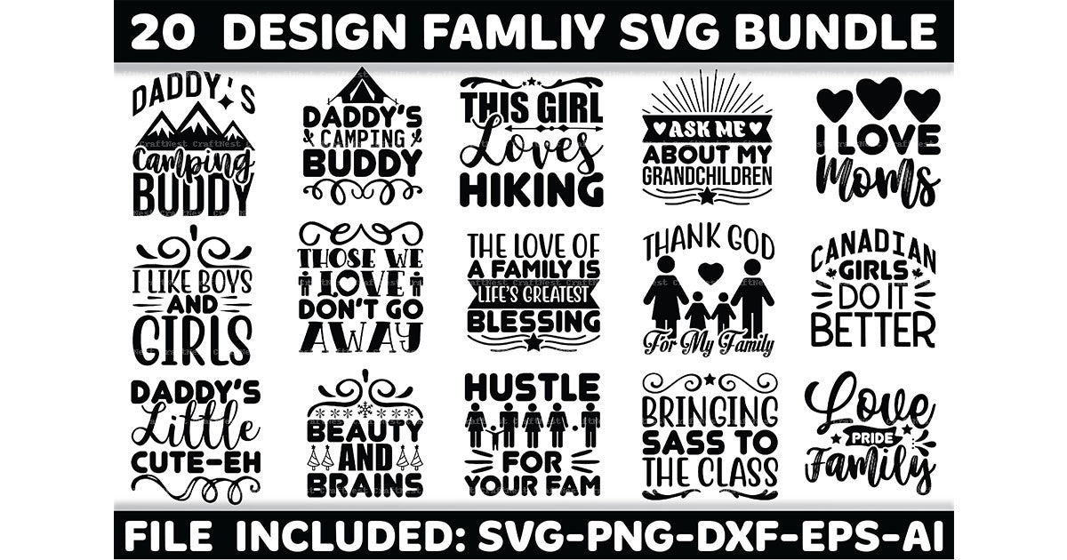 Family Design SVG Bundle 2