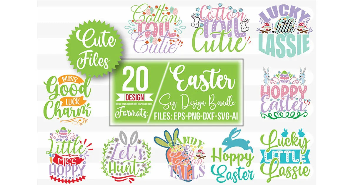 Easter SVG Bundle 8 - CraftNest - Digital Crafting and Art