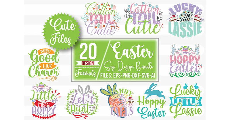 Easter SVG Bundle 8 - CraftNest - Digital Crafting and Art