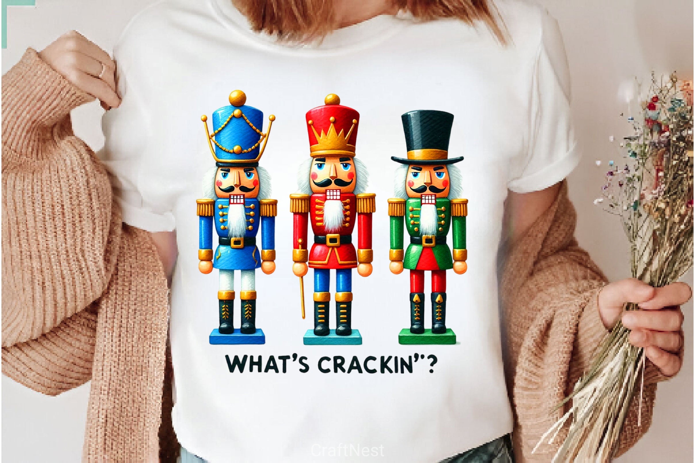 What's Crackin Glitter Nutcracker Clipart Bundle - CraftNest - Digital Crafting and Art