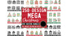 Mega Christmas Design SVG Bundle