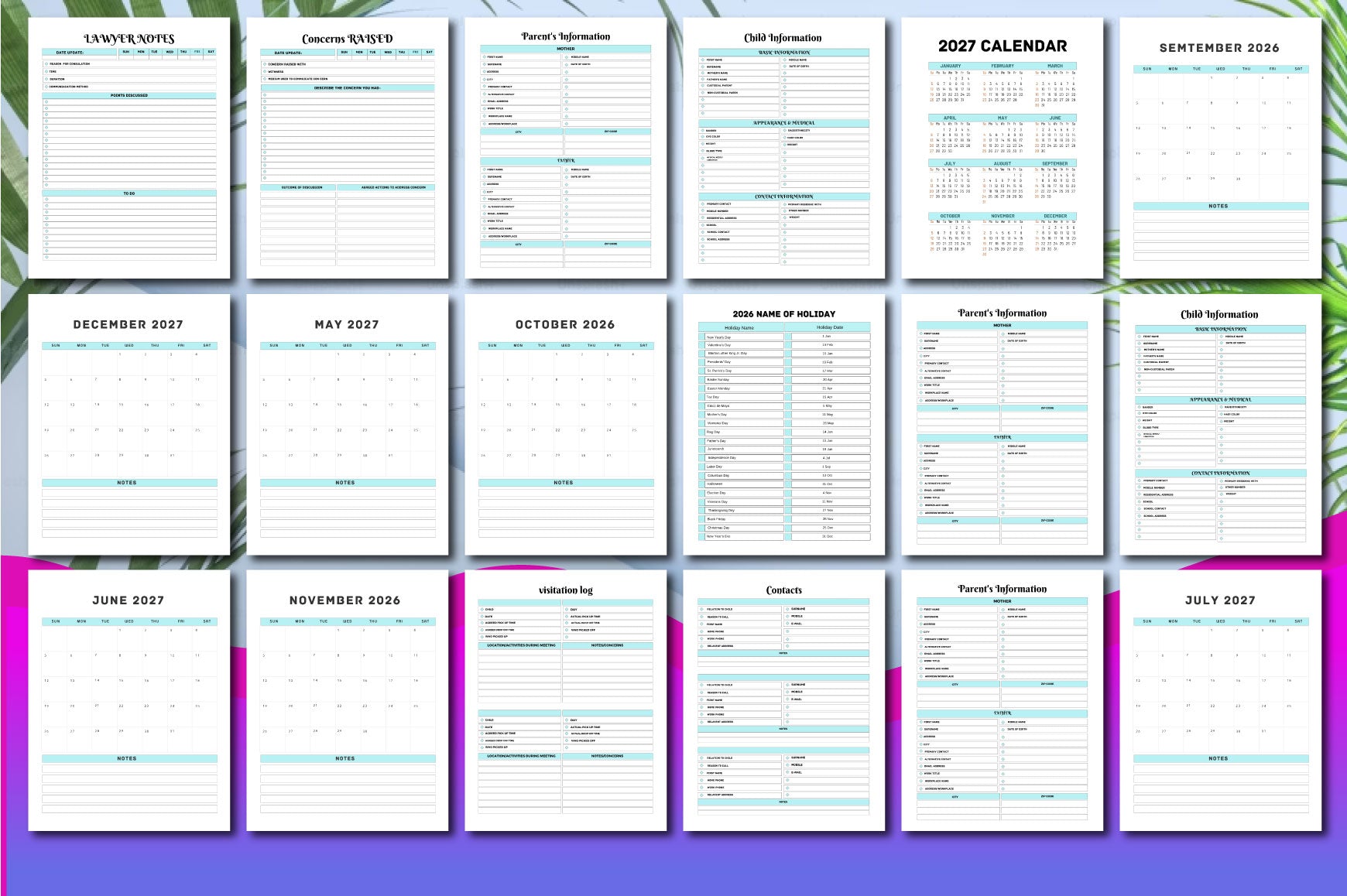 Child Custody Binder Guide