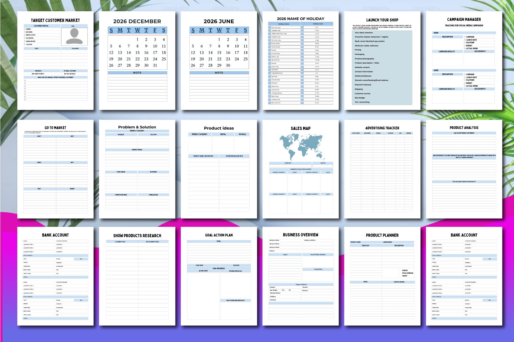 Shopify Store Planner