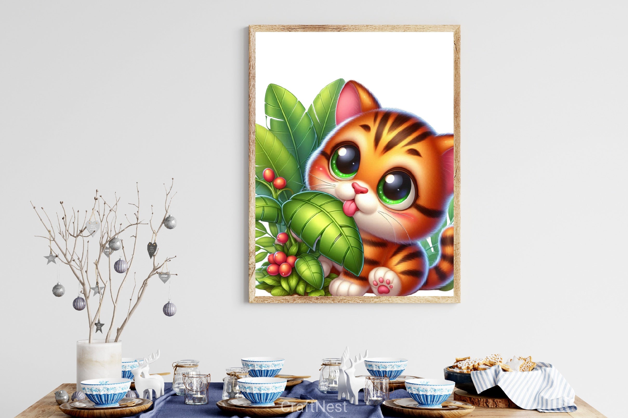 Jungle Cat Clipart Bundle - CraftNest - Digital Crafting and Art