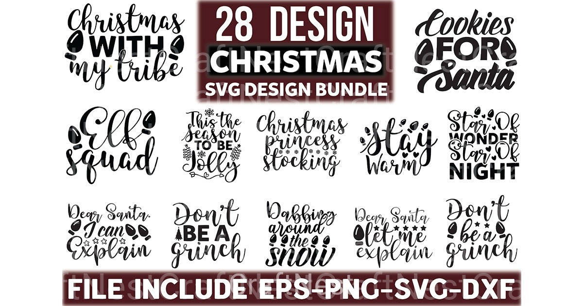 Christmas Bundle 1 - CraftNest - Digital Crafting and Art