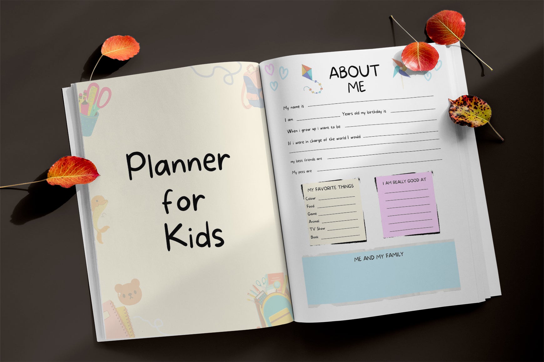 Kids Planner: Organize and Inspire