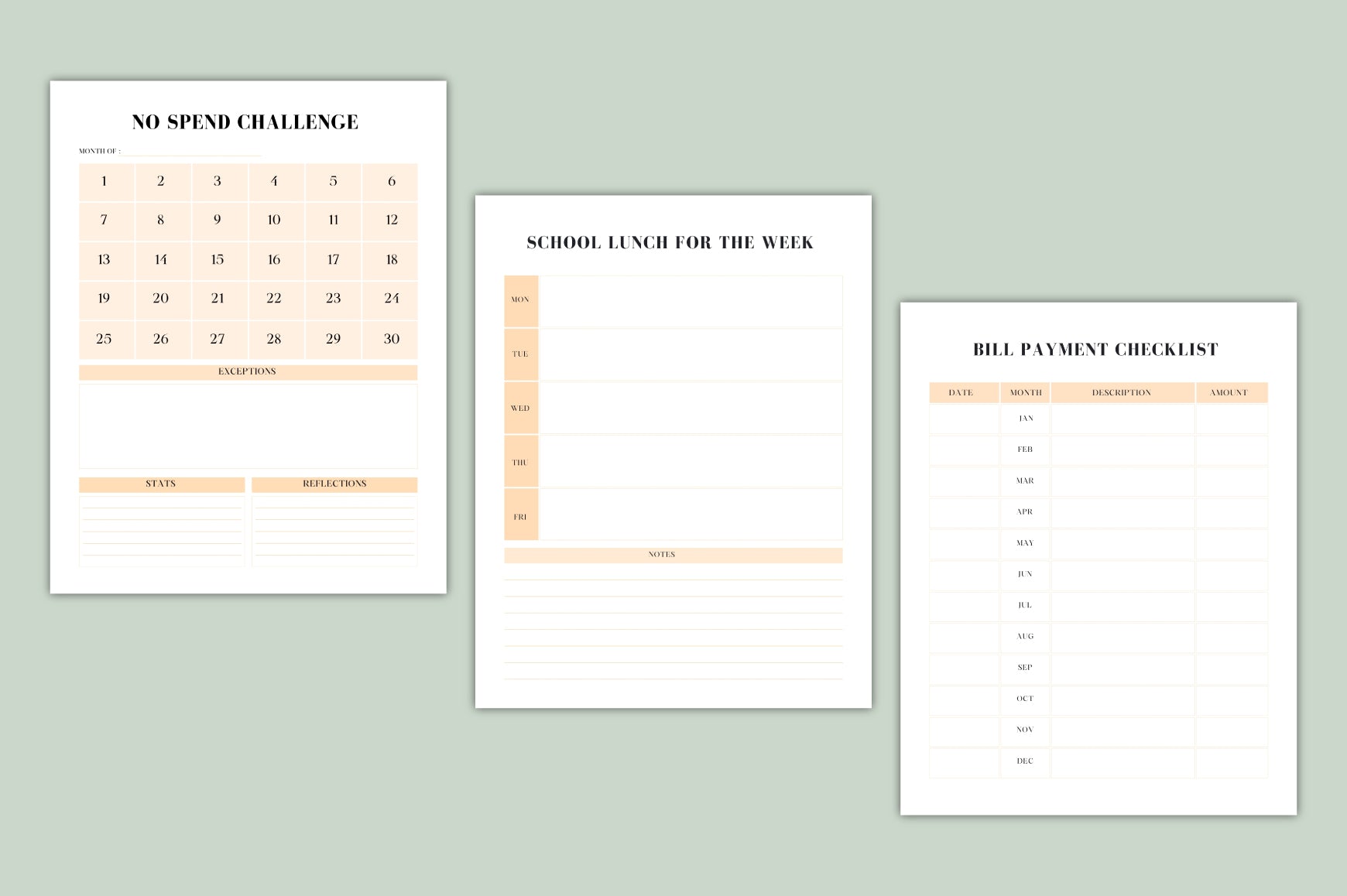 Household Binder Planner