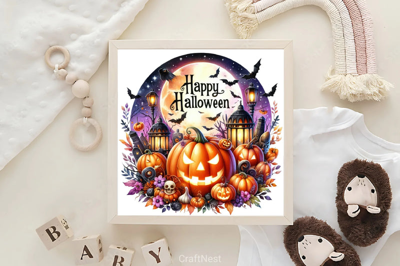 Cute Halloween Clipart Bundle 11 - CraftNest - Digital Crafting and Art