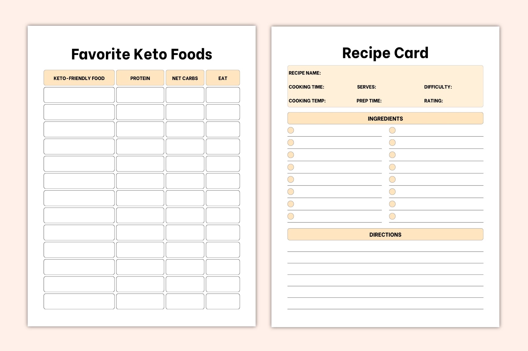 My Food Intake Planner
