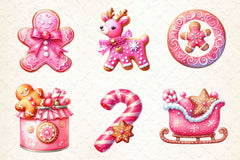 Gingerbread House Cookies Clipart Bundle - CraftNest - Digital Crafting and Art